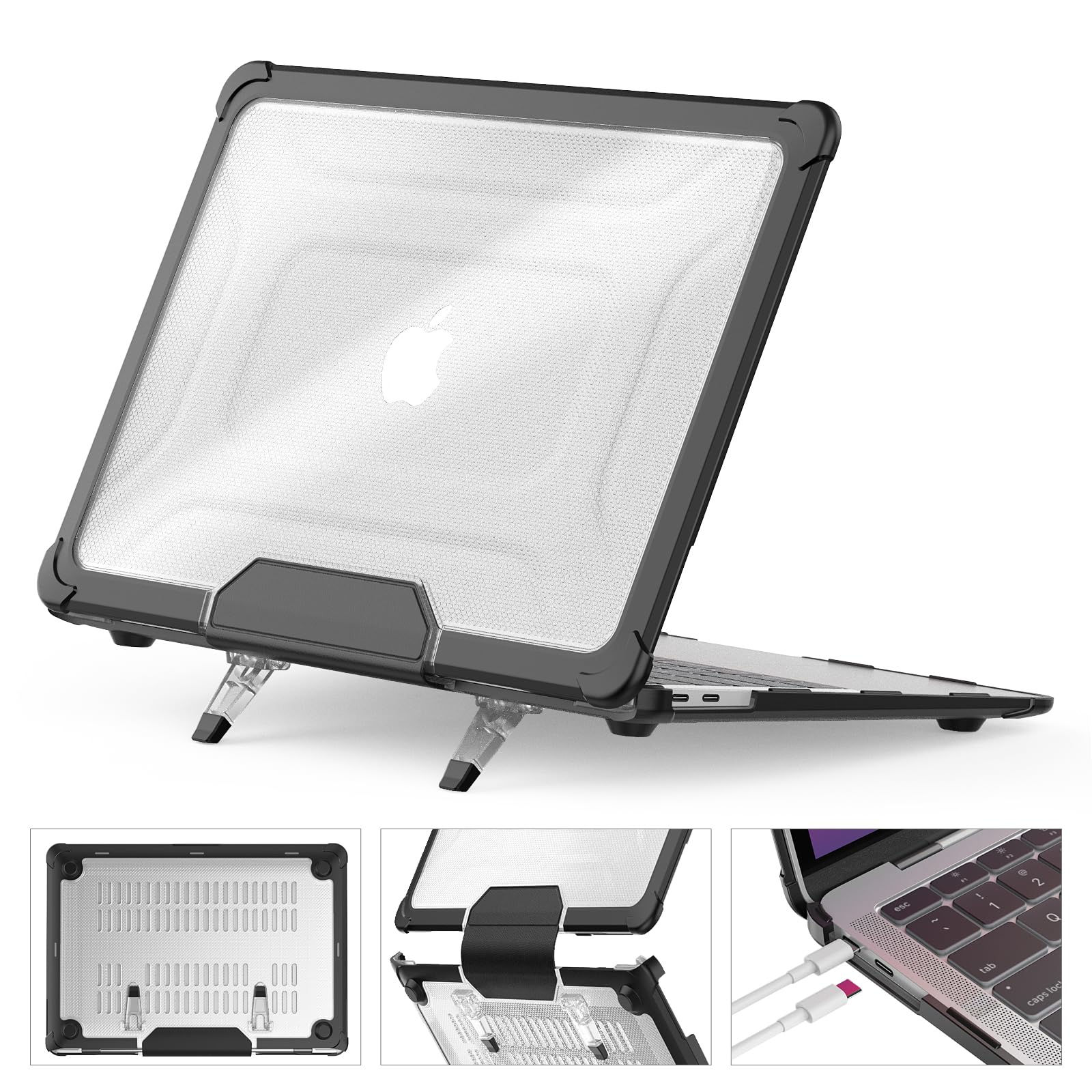 ZORBES® Case Compatible with MacBook Air 13 inch Case M1 2020 2018 ZORBES® Case Compatible with MacBook Air 13 inch Case M1 2020 2018